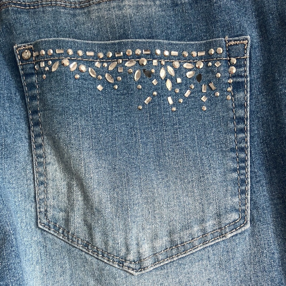 REITMANS bedazzled jeans straight leg - Picture 7 of 15